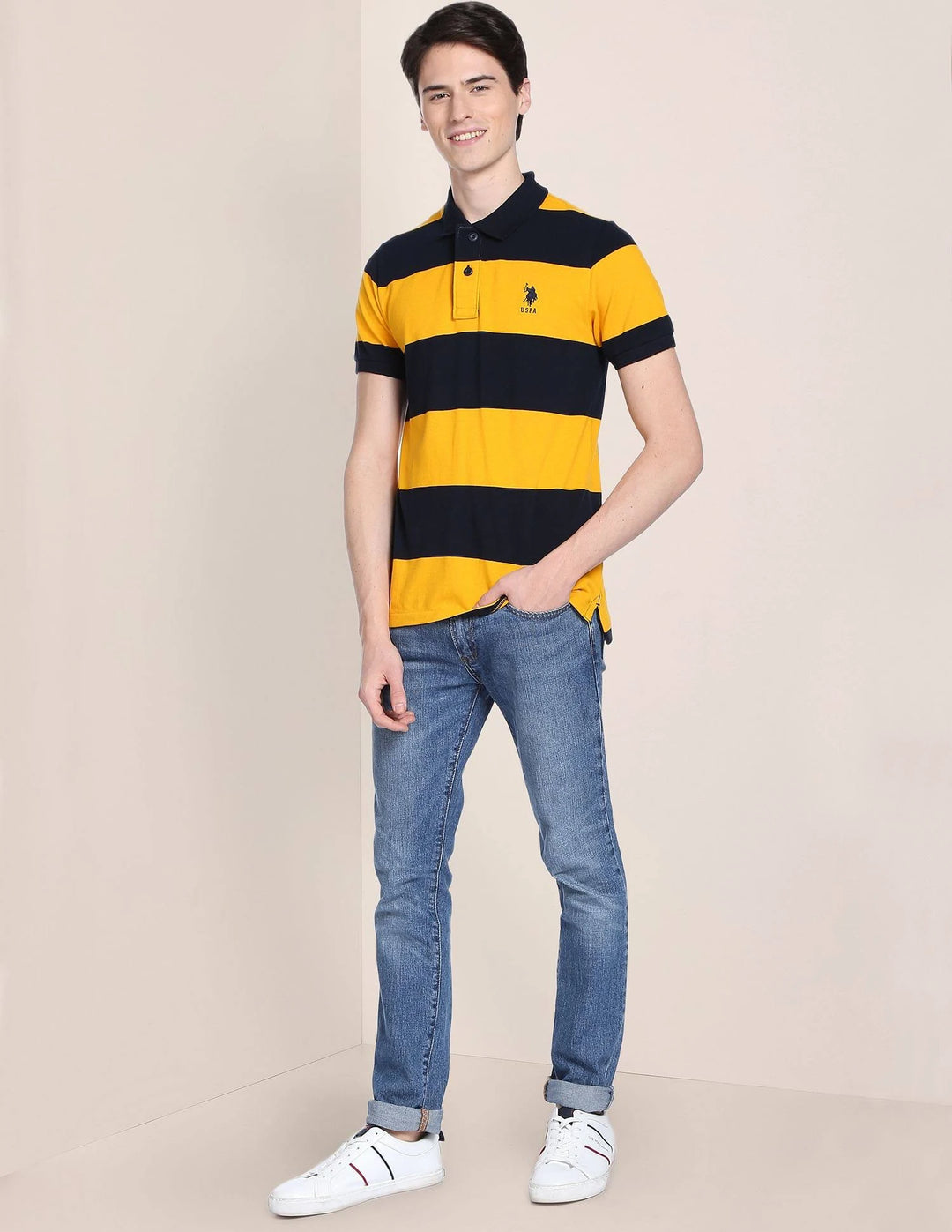 USPA - Polo T-Shirts for Men | Stripes