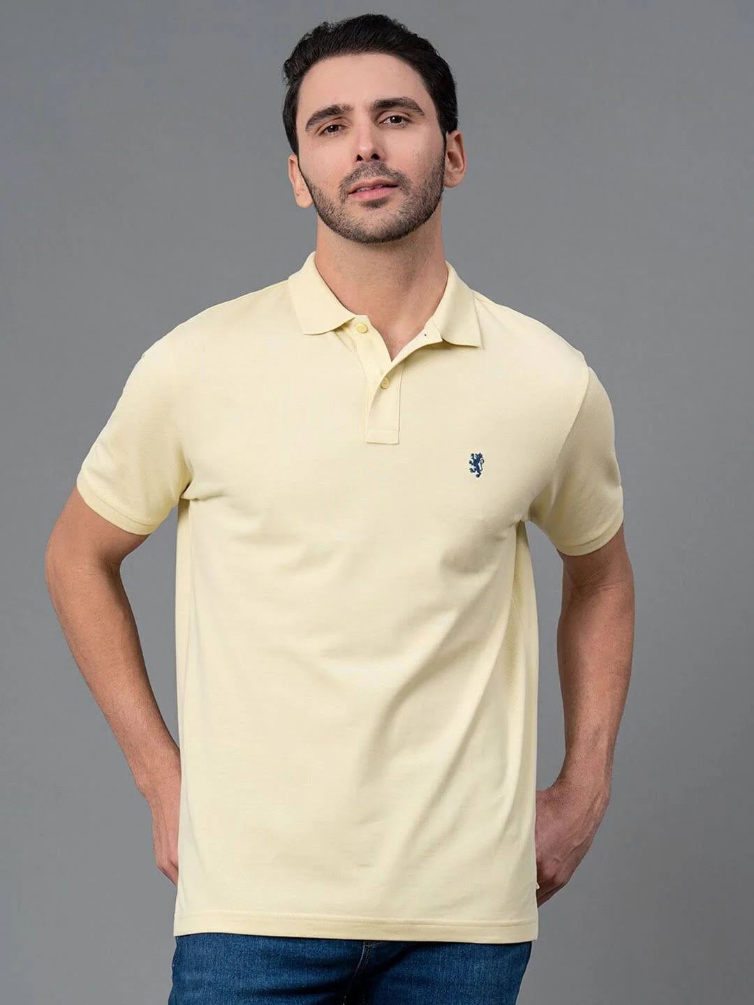 Polo T-Shirts for Men | Bleach Yellow