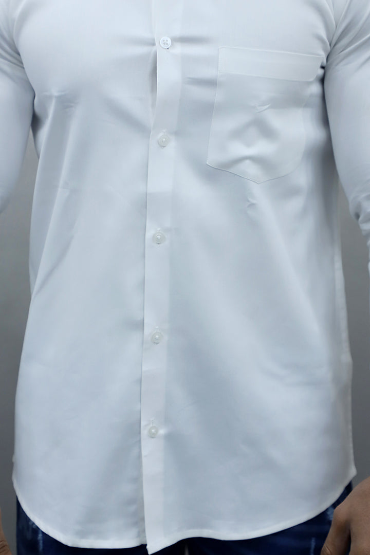 Gex Men Regular Fit Solid Blue Formal Shirt