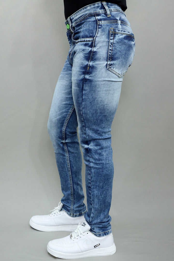GEX Men’s Slim Fit Washed Denim Jeans
