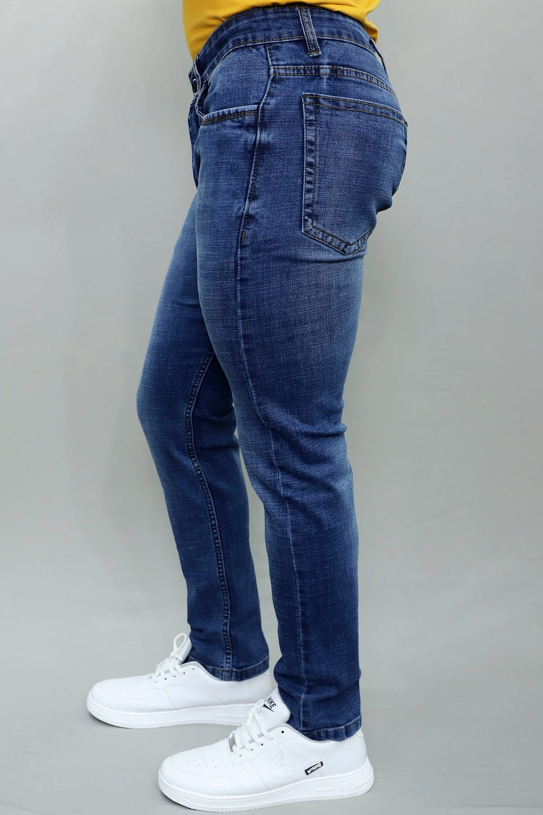 GEX Men’s Blue Slim Fit Stretch Jeans – Stylish Casual Denim Pant
