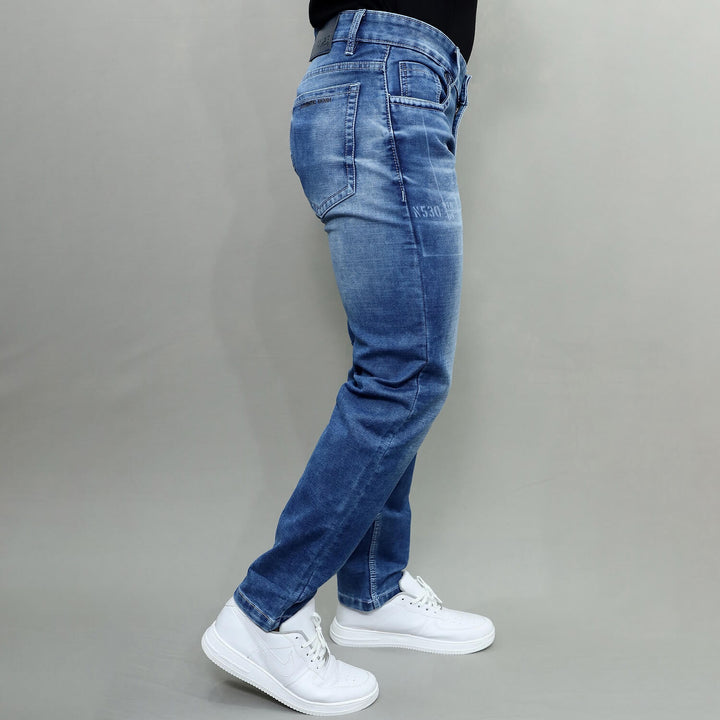 GEX Men’s Blue Slim Fit Stretch Jeans
