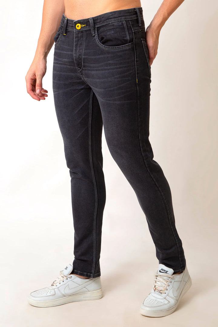 Men’s Slim CLOUD CHARCOAL GREY Denim Jeans