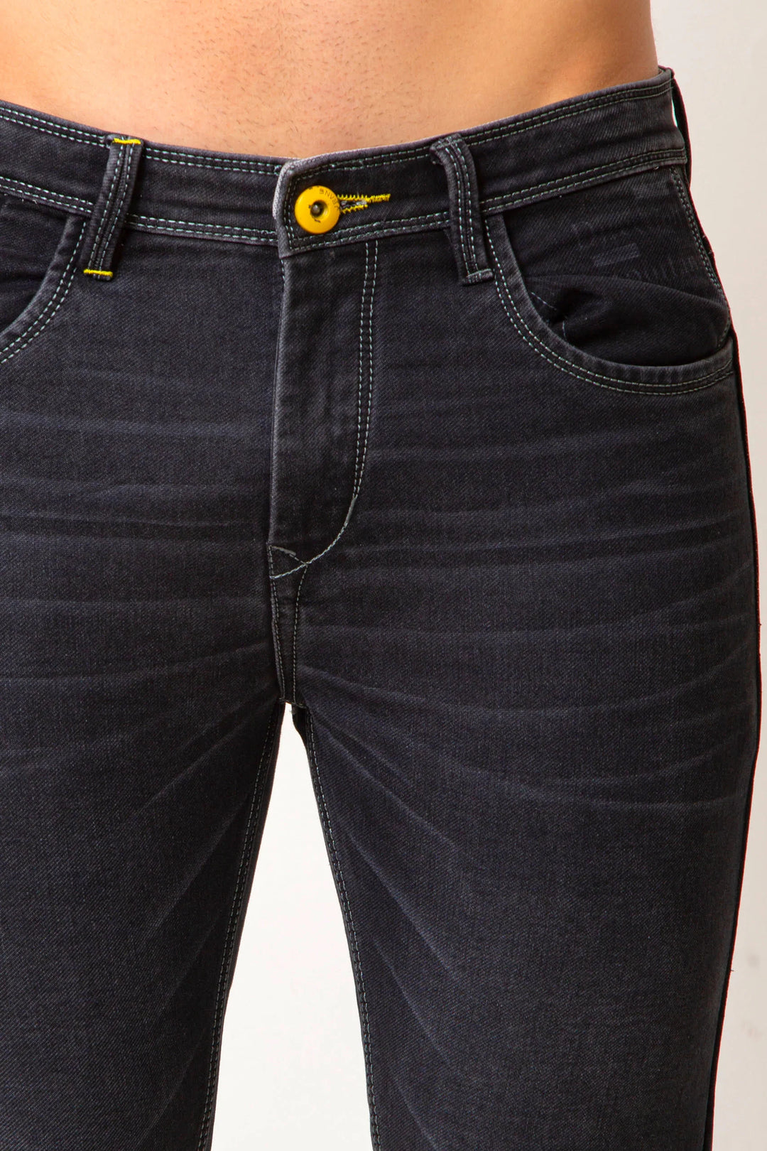 Men’s Slim CLOUD CHARCOAL GREY Denim Jeans