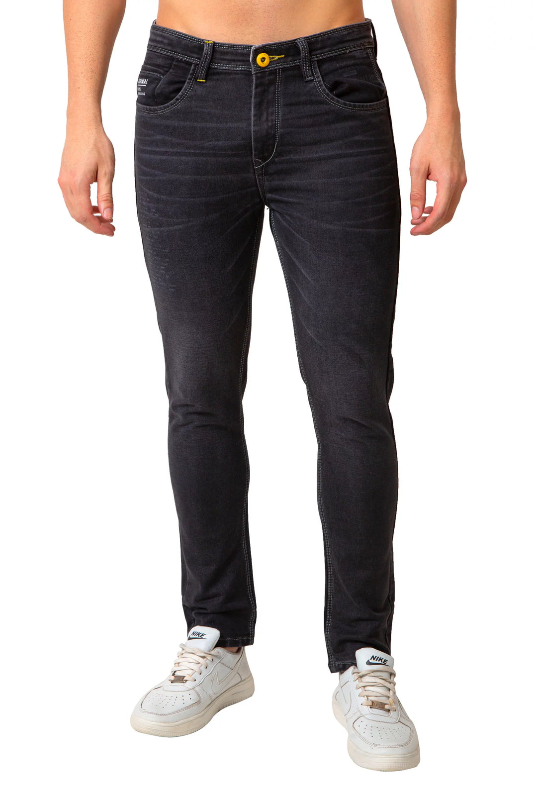 Men’s Slim CLOUD CHARCOAL GREY Denim Jeans