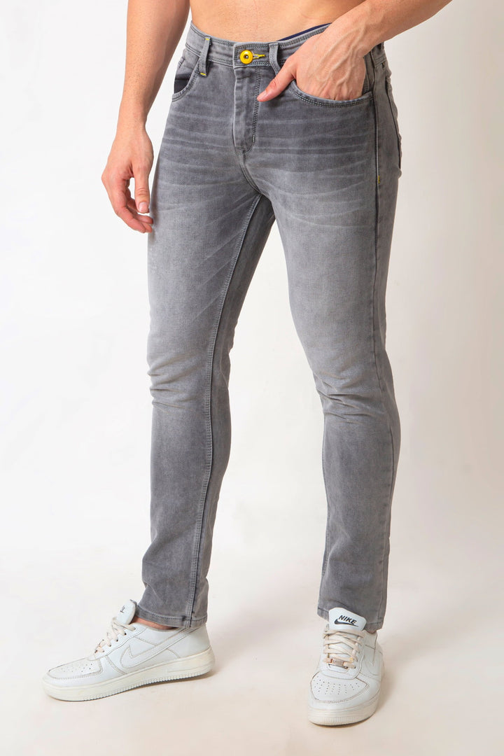 Men’s Slim CLOUDY GREY Denim Jeans