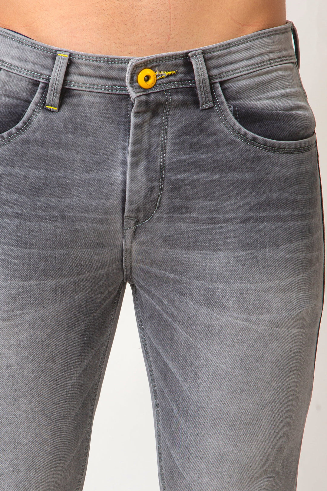 Men’s Slim CLOUDY GREY Denim Jeans