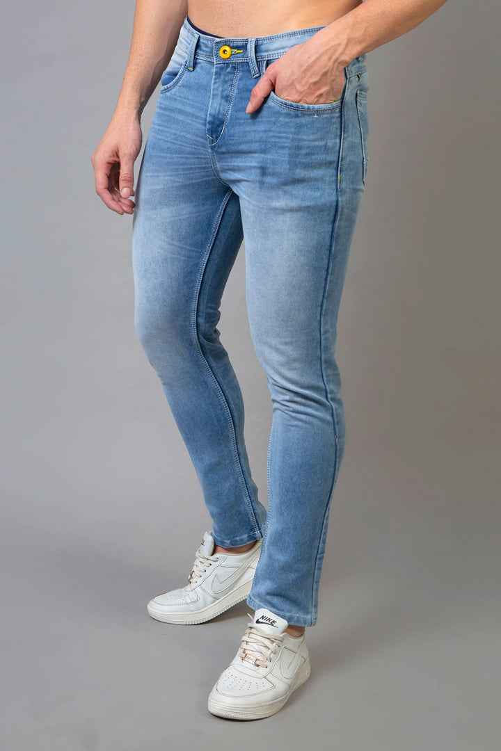 Men’s Slim Fit CLASSIC MANDARIN BLUE Denim Jeans